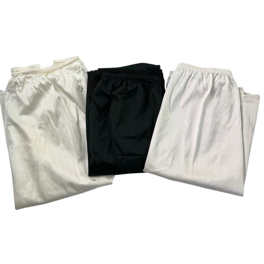 Womens Vintage Slips Bundle Size Small Undergarments Stretch Sheer Slit Delicate